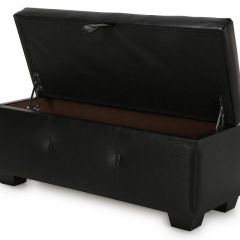 Банкетка-сундук Шерри College Black в Кудымкаре - kudymkar.mebel24.online | фото 3