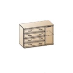 Детская Карина композиция 8 (Гикори Джексон светлый) в Кудымкаре - kudymkar.mebel24.online | фото 9