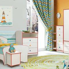 Набор мебели для детской Юниор-10 (с кроватью 800*1600) ЛДСП в Кудымкаре - kudymkar.mebel24.online | фото