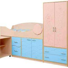 Набор мебели для детской Юниор -12.2 (700*1860) МДФ матовый в Кудымкаре - kudymkar.mebel24.online | фото