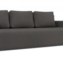 Диван Алиса 4 Bahama STEEL - Teos Dark Brown в Кудымкаре - kudymkar.mebel24.online | фото