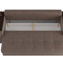 Диван-кровать "SMART" 4 Б4-3т-Б3 СК (Kongo brown) в Кудымкаре - kudymkar.mebel24.online | фото 4