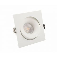 DK2121-WH Встраиваемый светильник, IP 20, 50 Вт, GU10, белый, алюминий в Кудымкаре - kudymkar.mebel24.online | фото