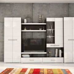 Фиеста №15 Комод с 6ю ящ (Венге/Белый глянец) в Кудымкаре - kudymkar.mebel24.online | фото 2