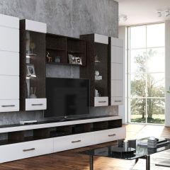 Фиеста №15 Комод с 6ю ящ (Венге/Белый глянец) в Кудымкаре - kudymkar.mebel24.online | фото 3