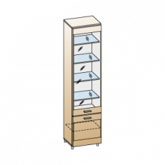 Гостиная Камелия Композиция 5 (Снежный ясень) в Кудымкаре - kudymkar.mebel24.online | фото 2
