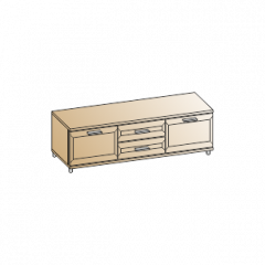 Гостиная Мелисса Композиция 10 (Снежный Ясень) в Кудымкаре - kudymkar.mebel24.online | фото 5