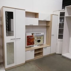 Гостиная МГС 3 Исполнение 1 (Дуб сонома/Белый) в Кудымкаре - kudymkar.mebel24.online | фото 4