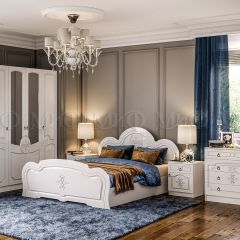 КАРОЛИНА Кровать 1,6м в Кудымкаре - kudymkar.mebel24.online | фото 2