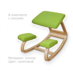 Коленный стул Smartstool Balance + Чехлы в Кудымкаре - kudymkar.mebel24.online | фото 4
