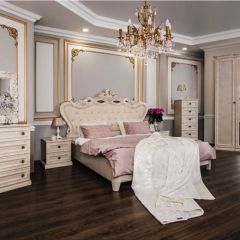 Комод 4 ящика Афина + Зеркало ППУ Афина (крем корень) в Кудымкаре - kudymkar.mebel24.online | фото 7