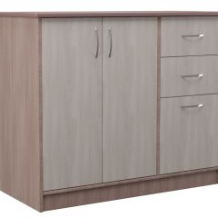 Комод АЛЛА (Ясень шимо светлый/темный) Эко в Кудымкаре - kudymkar.mebel24.online | фото