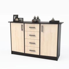 Комод К-2.1 (Венге/Дуб молочный) в Кудымкаре - kudymkar.mebel24.online | фото