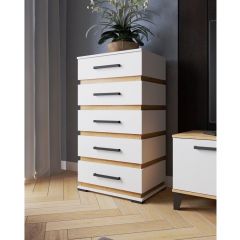 Комод КМ-1 ЛДСП Белый в Кудымкаре - kudymkar.mebel24.online | фото