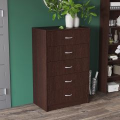 Комод Лофт 5 ящиков (Венге) в Кудымкаре - kudymkar.mebel24.online | фото