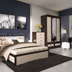 МАЛЬТА Комод (Дуб беленый/Венге) в Кудымкаре - kudymkar.mebel24.online | фото 2