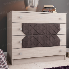 Комод Николь (Ясень Шимо/Лиственница темная) в Кудымкаре - kudymkar.mebel24.online | фото
