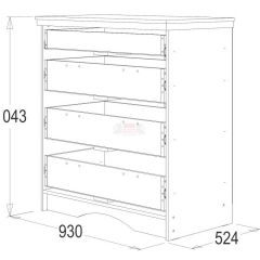 Комод Ольга-10 МДФ в Кудымкаре - kudymkar.mebel24.online | фото 2