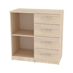 Комод "Калисто (K17)" ручка рейлинг в Кудымкаре - kudymkar.mebel24.online | фото 2