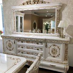 Комод с Зеркалом Алсу (белый глянец) в Кудымкаре - kudymkar.mebel24.online | фото 6