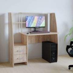 Компьютерный стол КЛ №6.2 правый (Дуб баррик) в Кудымкаре - kudymkar.mebel24.online | фото