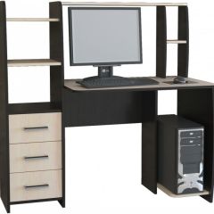 Компьютерный стол КЛ №6.3 (Венге/Дуб молочный) в Кудымкаре - kudymkar.mebel24.online | фото
