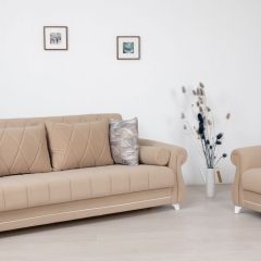 Комплект Роуз ТД 412 диван-кровать + кресло + комплект подушек в Кудымкаре - kudymkar.mebel24.online | фото 1