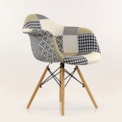 Кресло Barneo N-14 Patchwork трехцветный в Кудымкаре - kudymkar.mebel24.online | фото 5