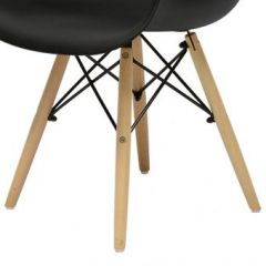 Кресло Barneo N-14 WoodMold черный в Кудымкаре - kudymkar.mebel24.online | фото 3