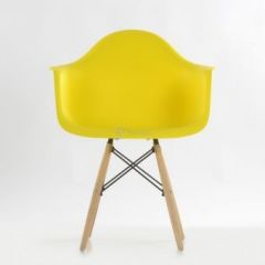 Кресло Barneo N-14 WoodMold желтый в Кудымкаре - kudymkar.mebel24.online | фото 2
