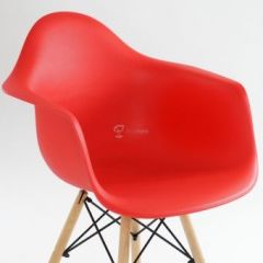 Кресло Barneo N-14 WoodMold красный в Кудымкаре - kudymkar.mebel24.online | фото 4