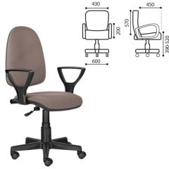 Кресло BRABIX "Prestige Ergo MG-311" (ткань, бежевое) 531873 в Кудымкаре - kudymkar.mebel24.online | фото 2