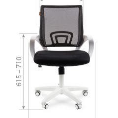 Кресло для оператора CHAIRMAN 696 white (ткань TW-10/сетка TW-05) в Кудымкаре - kudymkar.mebel24.online | фото 6