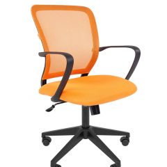 Кресло для оператора CHAIRMAN 698 (ткань/сетка TW - оранжевый) в Кудымкаре - kudymkar.mebel24.online | фото