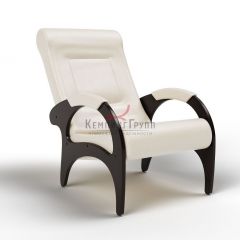 Кресло для отдыха Римини 19-К-КР (экокожа/венге) КРЕМ в Кудымкаре - kudymkar.mebel24.online | фото