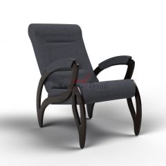 Кресло для отдыха Зельден 20-Т-ГР (тканьвенге) ГРАФИТ в Кудымкаре - kudymkar.mebel24.online | фото