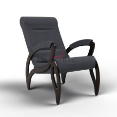 Кресло для отдыха Зельден 20-Т-ГР (тканьвенге) ГРАФИТ в Кудымкаре - kudymkar.mebel24.online | фото