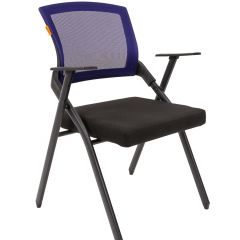 Кресло для посетителей CHAIRMAN NEXX (ткань стандарт черный/сетка DW-61) в Кудымкаре - kudymkar.mebel24.online | фото
