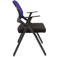 Кресло для посетителей CHAIRMAN NEXX (ткань стандарт черный/сетка DW-61) в Кудымкаре - kudymkar.mebel24.online | фото 3