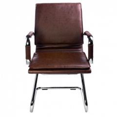 Кресло для посетителя Бюрократ CH-993-Low-V/Brown коричневый в Кудымкаре - kudymkar.mebel24.online | фото 4