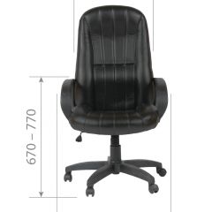 Кресло для руководителя  CHAIRMAN 685 (экокожа черный) в Кудымкаре - kudymkar.mebel24.online | фото 5