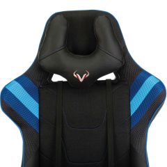 Кресло игровое Бюрократ VIKING 4 AERO BLUE черный/синий в Кудымкаре - kudymkar.mebel24.online | фото 6