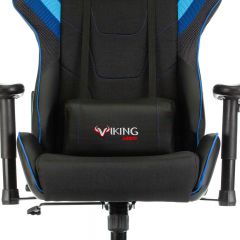 Кресло игровое Бюрократ VIKING 4 AERO BLUE черный/синий в Кудымкаре - kudymkar.mebel24.online | фото 7