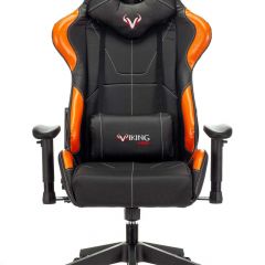 Кресло игровое Бюрократ VIKING 5 AERO ORANGE черный/оранжевый в Кудымкаре - kudymkar.mebel24.online | фото 3