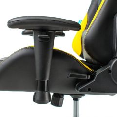 Кресло игровое Бюрократ VIKING 5 AERO YELLOW черный/желтый в Кудымкаре - kudymkar.mebel24.online | фото 5