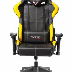 Кресло игровое Бюрократ VIKING 5 AERO YELLOW черный/желтый в Кудымкаре - kudymkar.mebel24.online | фото 3