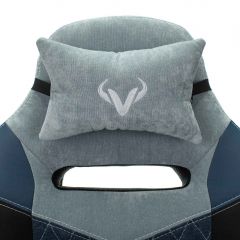 Кресло игровое Бюрократ VIKING 6 KNIGHT BL FABRIC синий в Кудымкаре - kudymkar.mebel24.online | фото 7