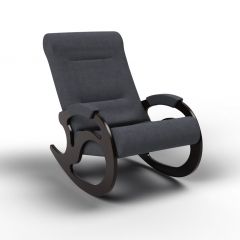 Кресло-качалка Вилла 11-Т-ГР (тканьвенге) ГРАФИТ в Кудымкаре - kudymkar.mebel24.online | фото
