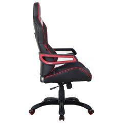 Кресло компьютерное BRABIX Nitro GM-001 (ткань/экокожа) черное, вставки красные (531816) в Кудымкаре - kudymkar.mebel24.online | фото 6