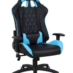 Кресло компьютерное BRABIX "GT Master GM-110" (черное/голубое) 531928 в Кудымкаре - kudymkar.mebel24.online | фото